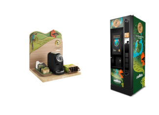 Lavazza porta la migliore natura del caffè nel Vending e negli uffici con le capsule compostabili* Eco Caps iTierra! For Planet